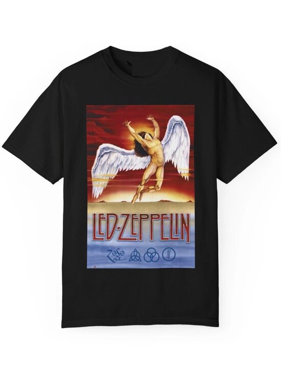 Brandi Other - Led Zeppelin Icarus Angel Graphic T-Shirt 301